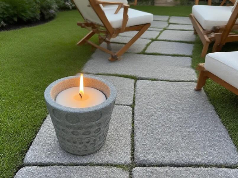 Textured Concrete Vessel